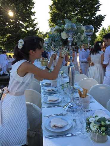 cena in bianco 2016 torino simmi floral design